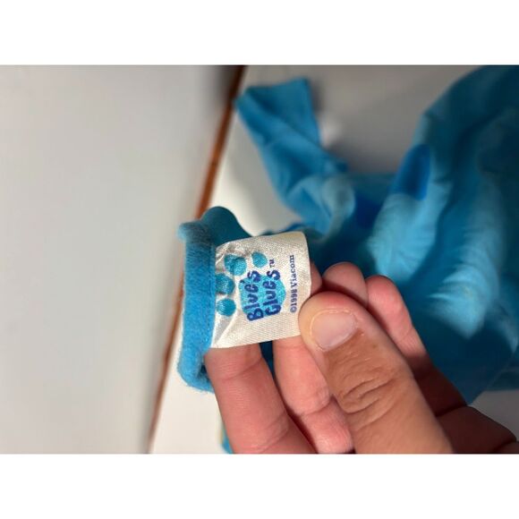 VTG 90s Blues Clues Blue Costume Halloween Dress Up 2T Nostalgia Retro Nick Jr - Picture 3 of 6